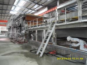 2011年2月，嵊州天宇紙業(yè)4000/350普瓦紙機(jī)順利出紙